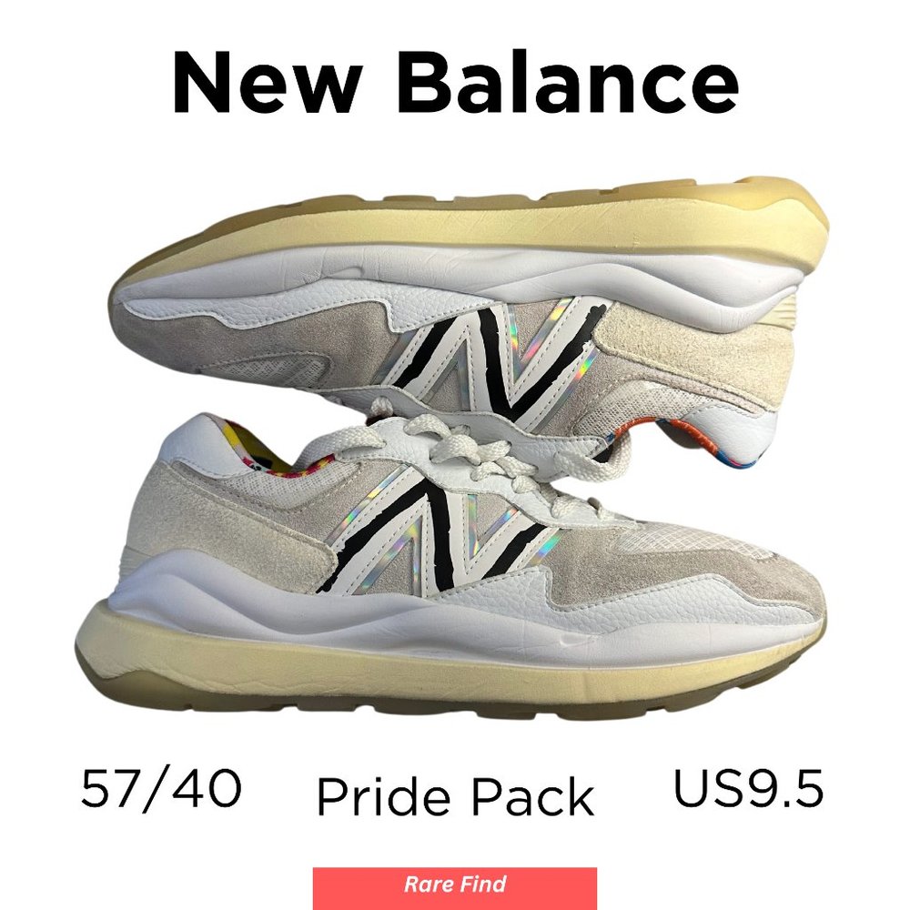 New Balance 57/40 'Pride Pack' Running Shoes | US Men's Size 9.5